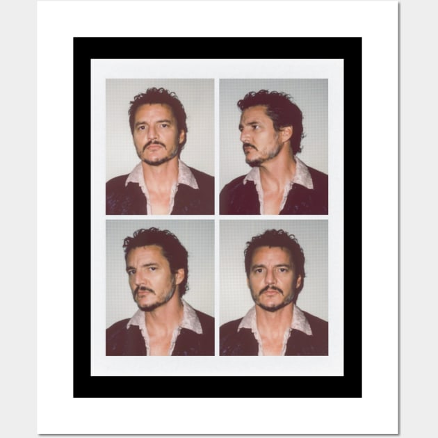 Pedro Pascal T-Shirt Wall Art by chicledechoclo